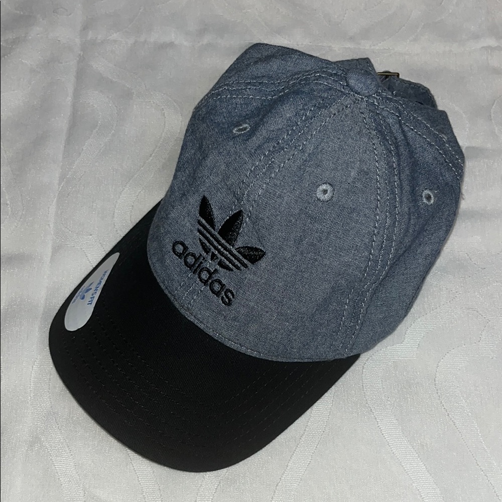 Adidas Gray and Black Cap